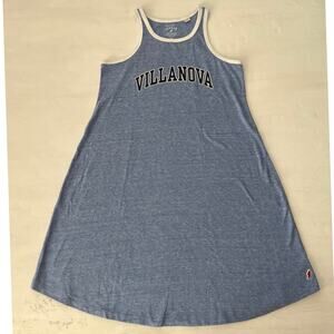 Villanova Wildcats Tank Top Dress Womens Size M Blue Casual Game Day Lounge Soft